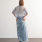 layered sheer top (blue) *JP