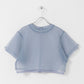 layered sheer top (blue) *JP