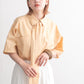 tie set long shirt (apricot) *JP