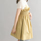 shirred mini dress (beige) *JP