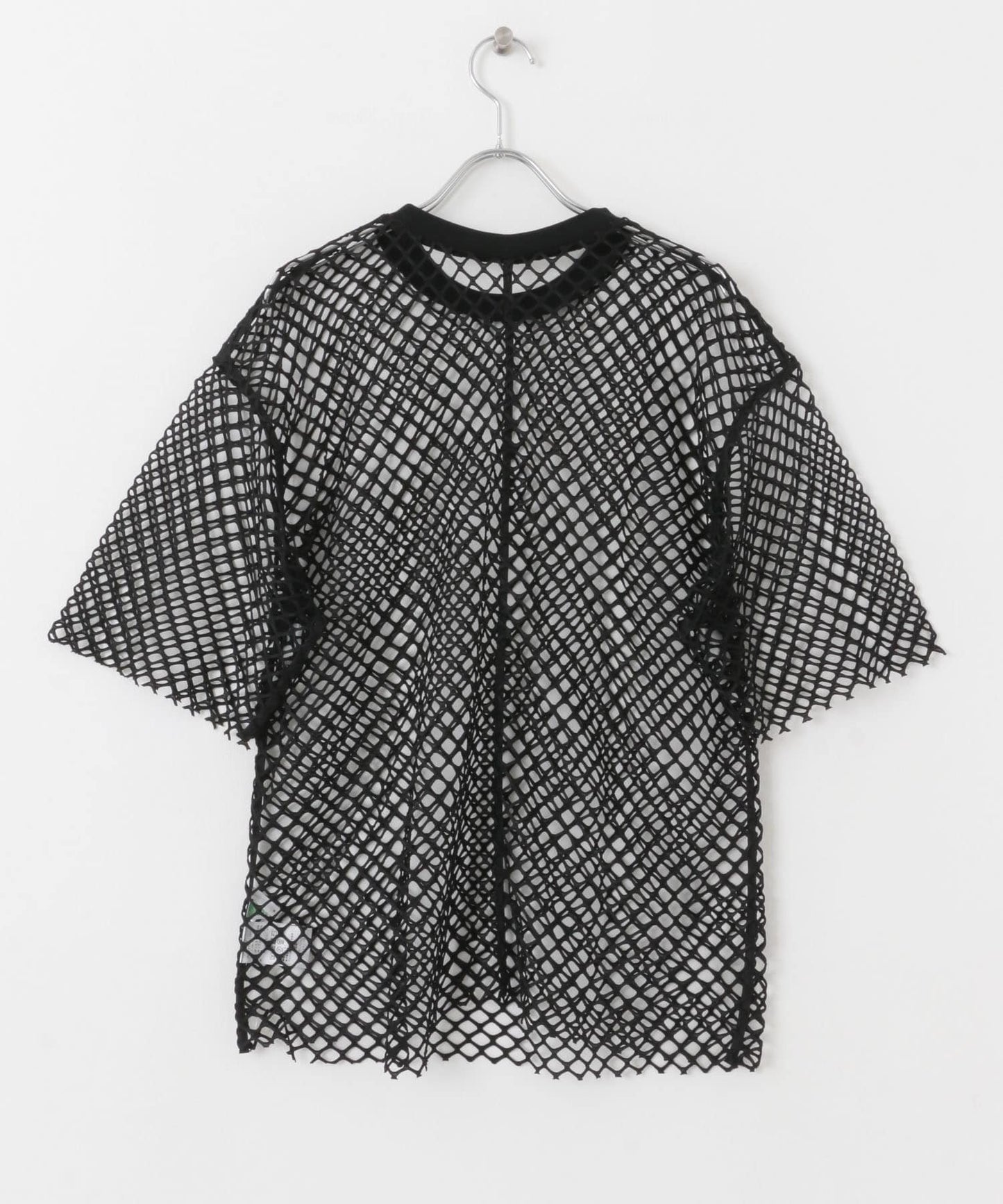 cut-off mesh tee (black) *JP