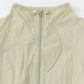 compact ZIP vest (beige) *JP