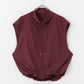 compact ZIP vest (bordeaux) *JP