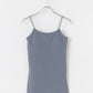 strap cami with cups (blue grey) *JP