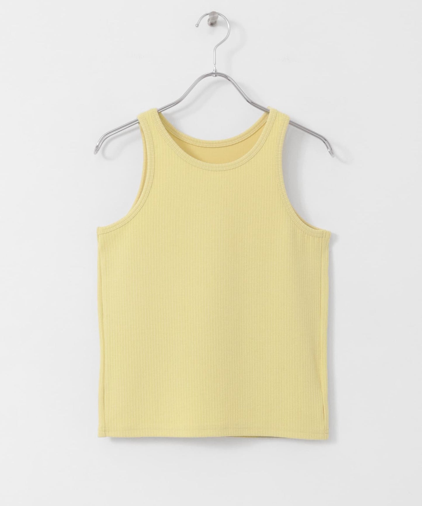 layered tank top (ivory x yellow) *JP