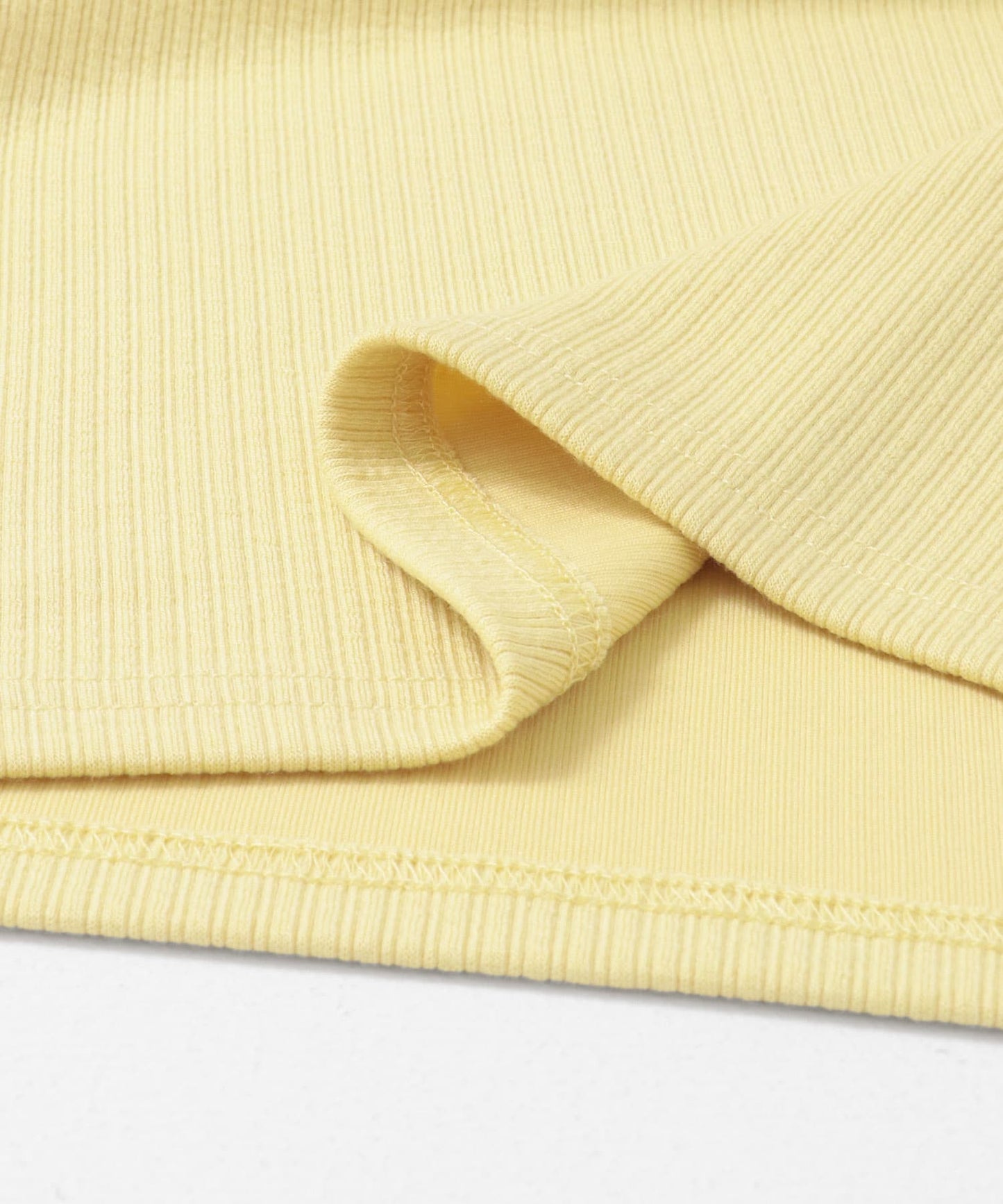 layered tank top (ivory x yellow) *JP