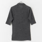 jacquard polo cardigan (charcoal) *JP