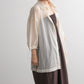 sheer loose shirt (light beige) *JP