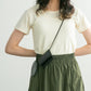 compact layered tee (ivory) *JP