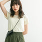 compact layered tee (ivory) *JP