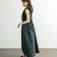 tulle frill vest (black) *JP