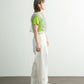 tulle frill vest (grey) *JP