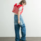 tulle frill vest (red) *JP