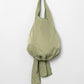 arrange ribbon nylon bag (khaki) *JP