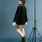 front ribbon velour gown (black) *JP