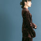 front ribbon velour gown (brown embroidery) *JP