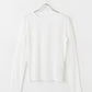 sheer mellow top (white) *JP