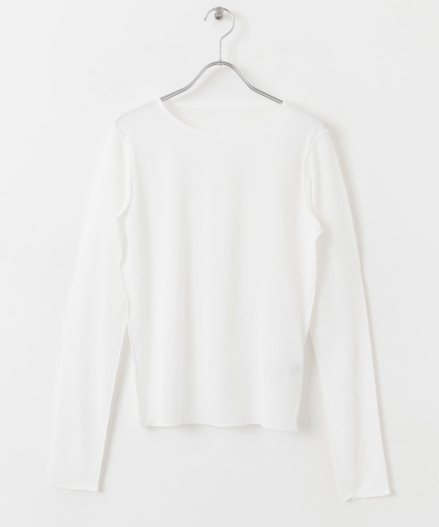 sheer mellow top (white) *JP