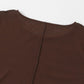 sheer mellow top (brown) *JP