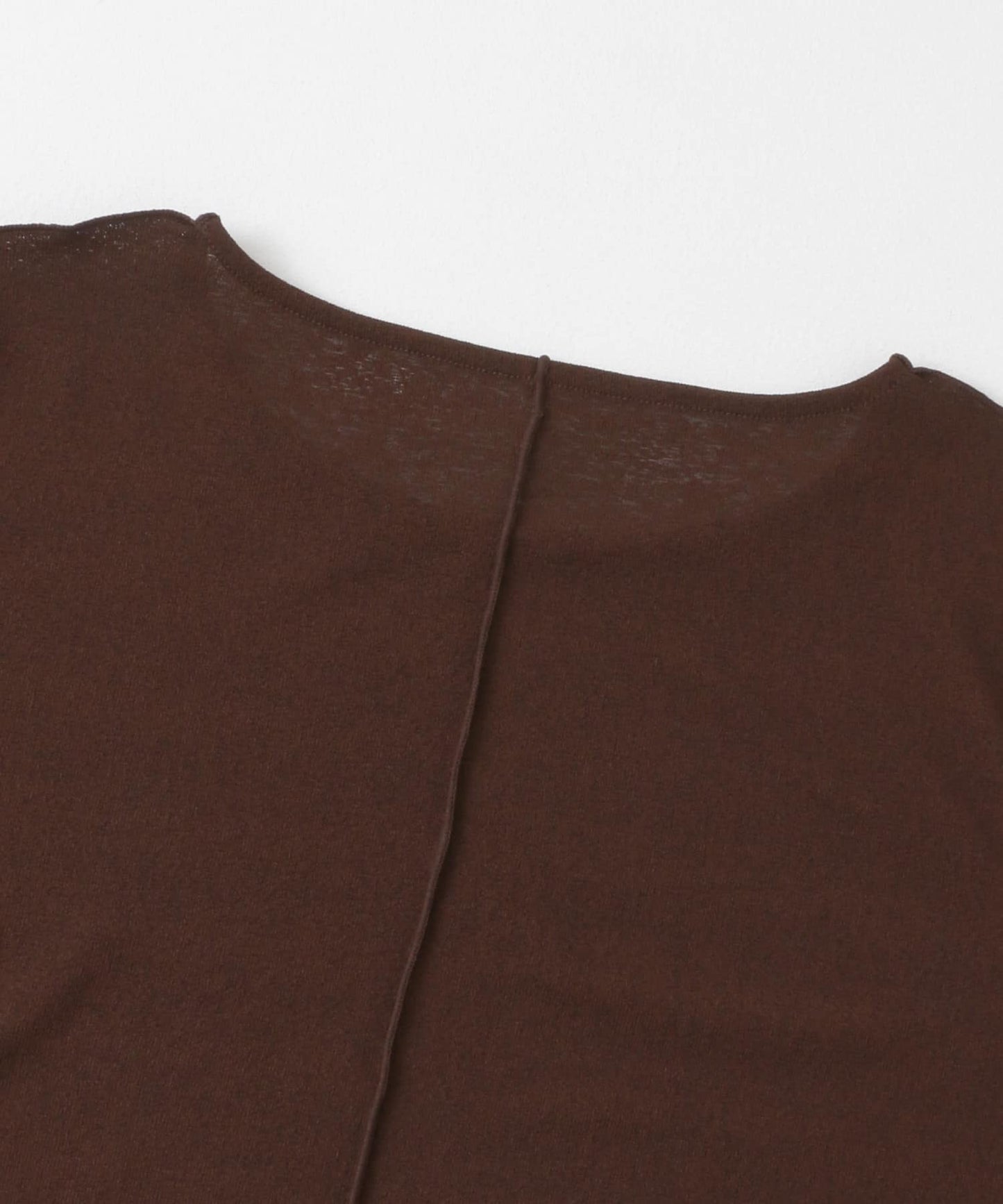 sheer mellow top (brown) *JP