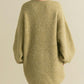 volume knit mini dress (pistachio) *JP