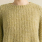 volume knit mini dress (pistachio) *JP