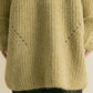 volume knit mini dress (pistachio) *JP