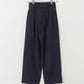 knee slit 2-way pants (navy striped) *JP