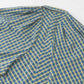 volume sleeve check shirt (yellow x blue) *JP