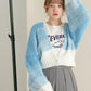 gradient short cardigan (off mix) *JP