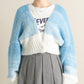 gradient short cardigan (off mix) *JP