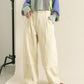 fringe straight pants (ivory) *JP