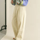 fringe straight pants (ivory) *JP