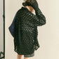 front Gathered Feather Shirt (black) *JP