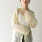 layered sheer shirt (light green x ivory) *JP