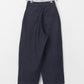 tuck cocoon denim (navy) *JP