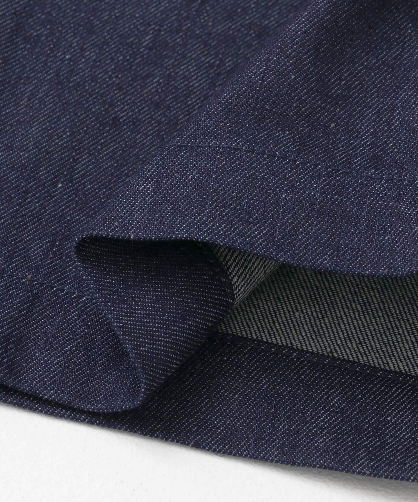 tuck cocoon denim (navy) *JP