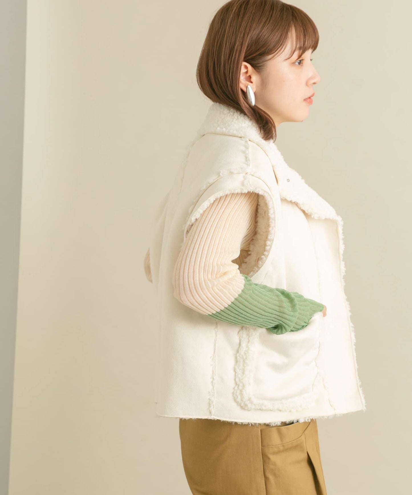 multi-way boa jacket 2024 ver. (ivory) *JP