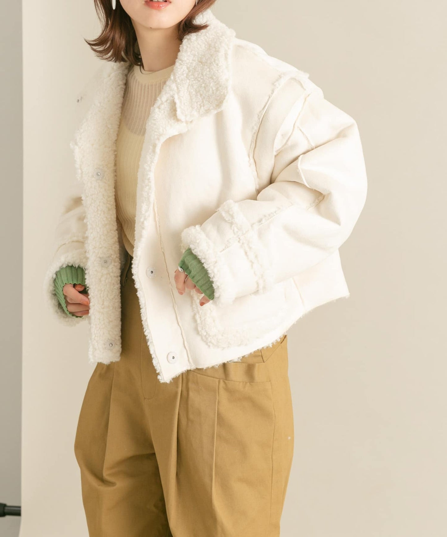 multi-way boa jacket 2024 ver. (ivory) *JP