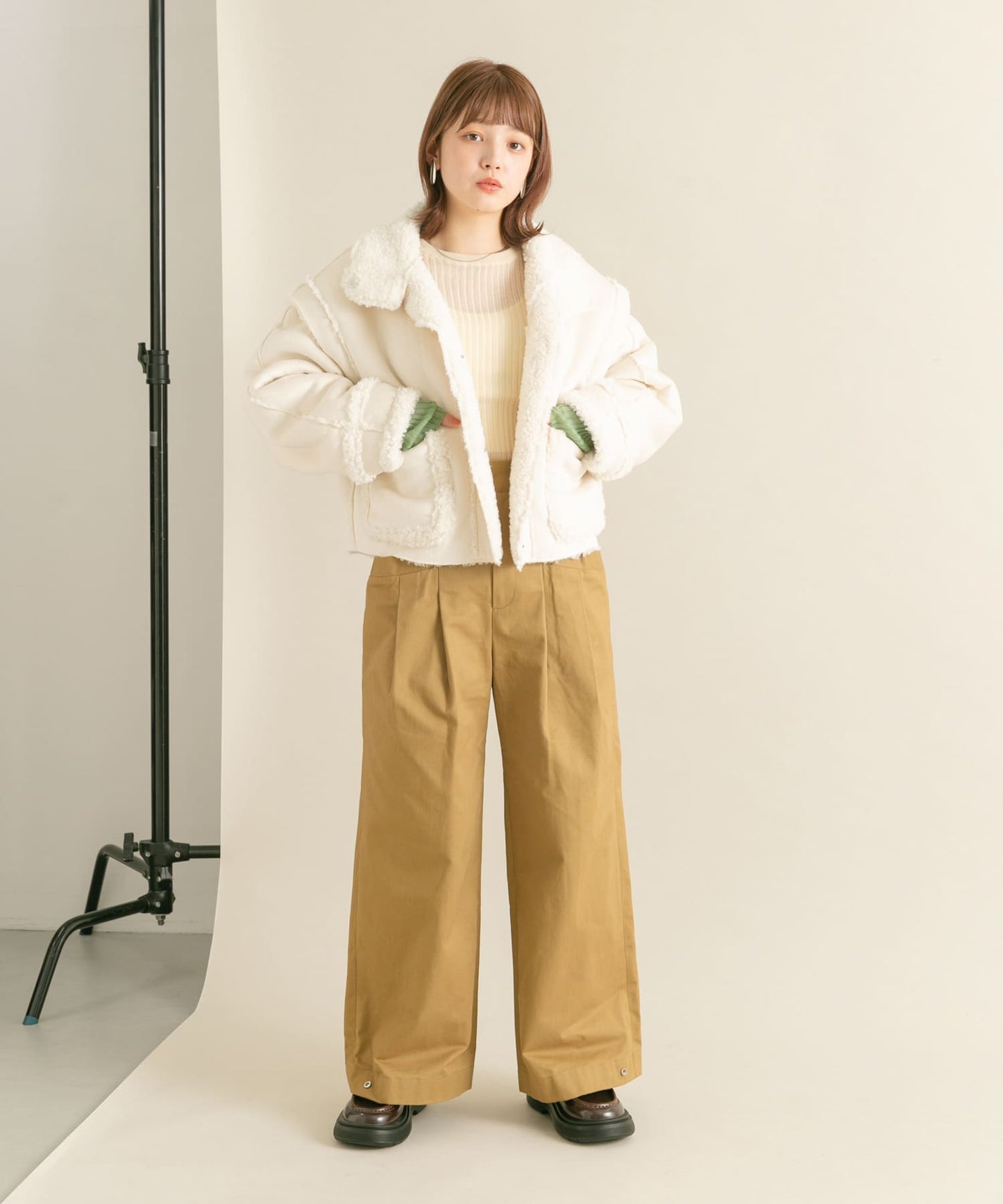 multi-way boa jacket 2024 ver. (ivory) *JP