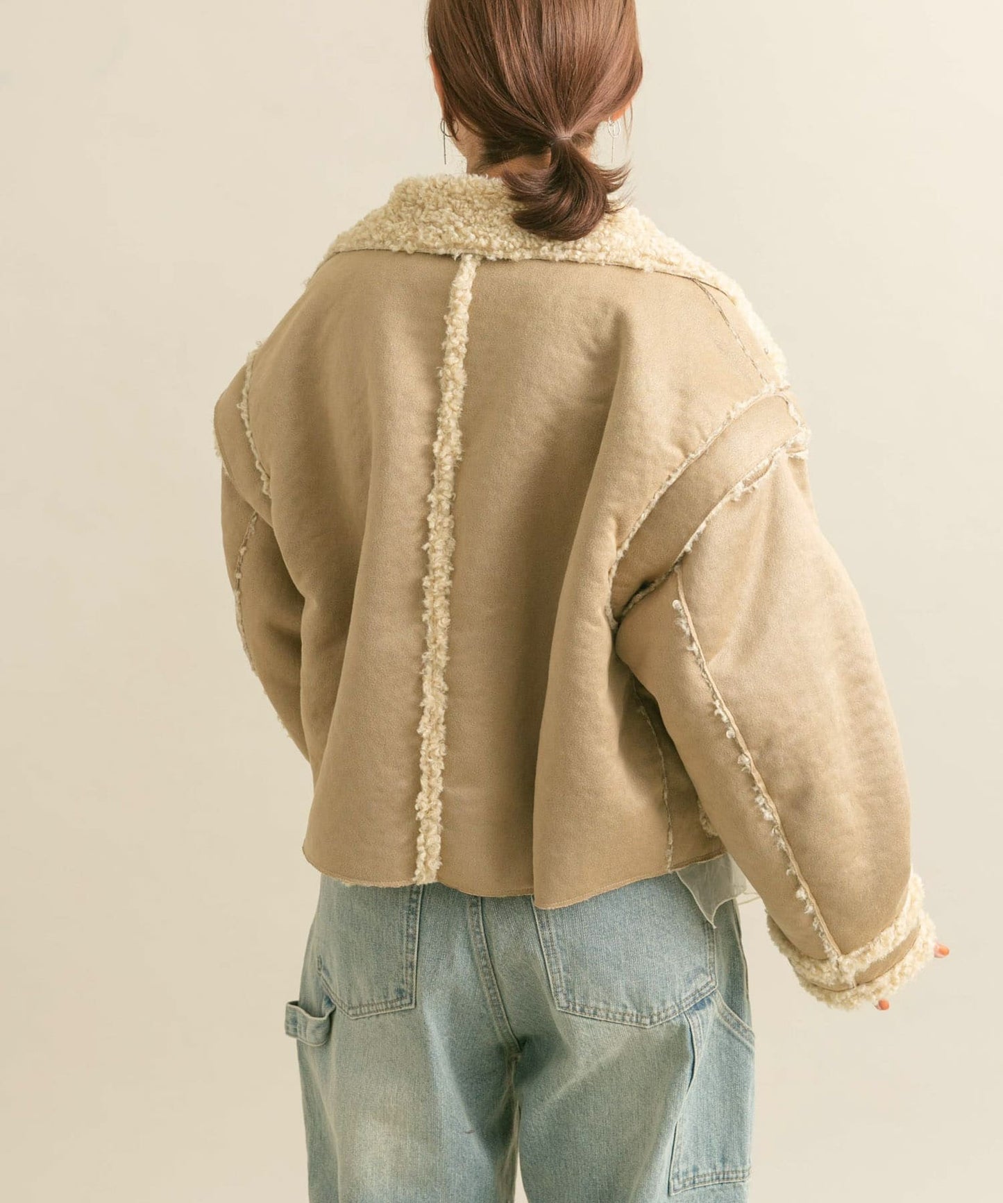 multi-way boa jacket 2024 ver. (beige) *JP