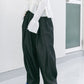 tuck cocoon denim (black) *JP