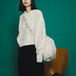 marble jacquard knit (ivory) *JP