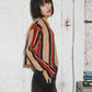 front zip striped cardigan (beige) *JP