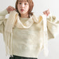 marble jacquard knit (ivory) *JP