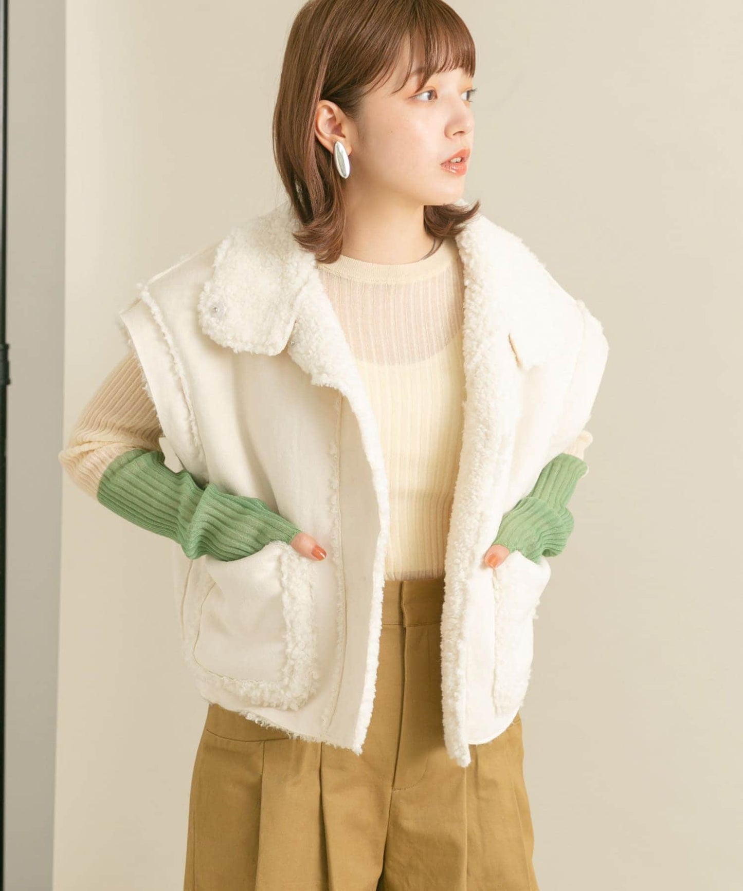 multi-way boa jacket 2024 ver. (ivory) *JP