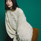 marble jacquard knit (ivory) *JP