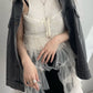 tulle volume dress (white) *JP