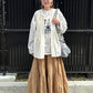 indian pin skirt (camel) *JP