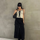 suspender maxi skirt (black) *JP